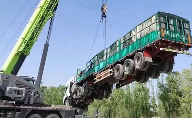 汾阳道路脱困救援案例